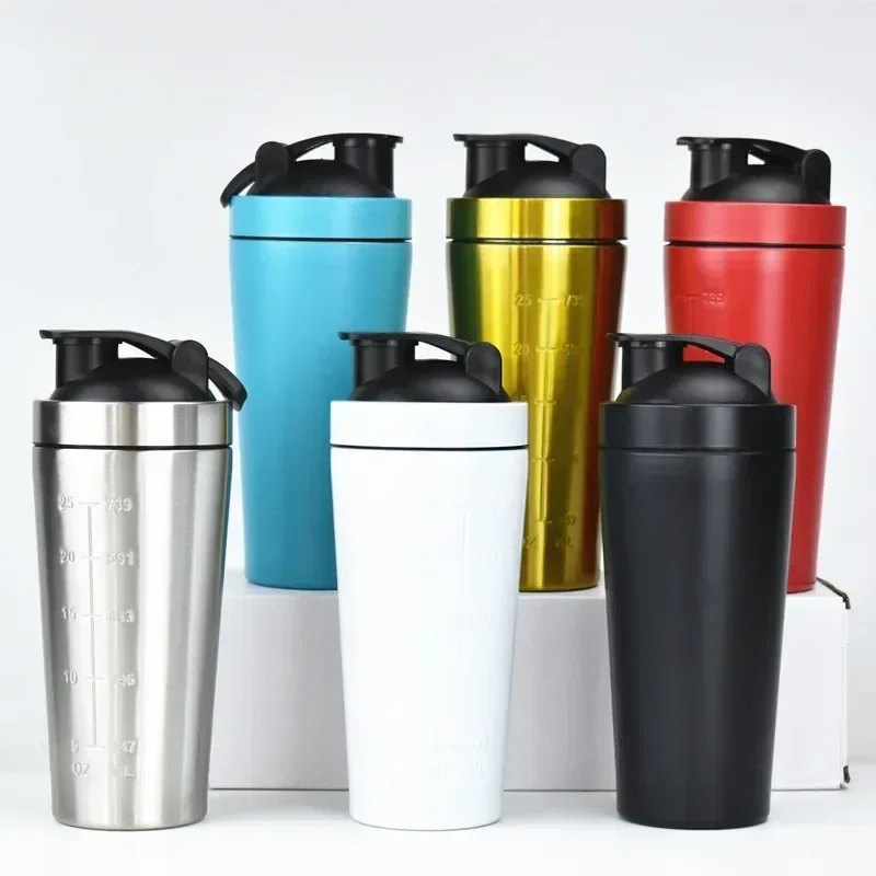 Fitness Nutrition Protein - Vaso Mezclador de Proteínas de Acero