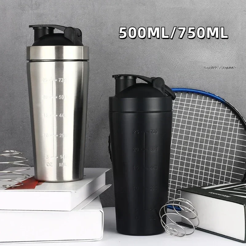 Fitness Nutrition Protein - Vaso Mezclador de Proteínas de Acero
