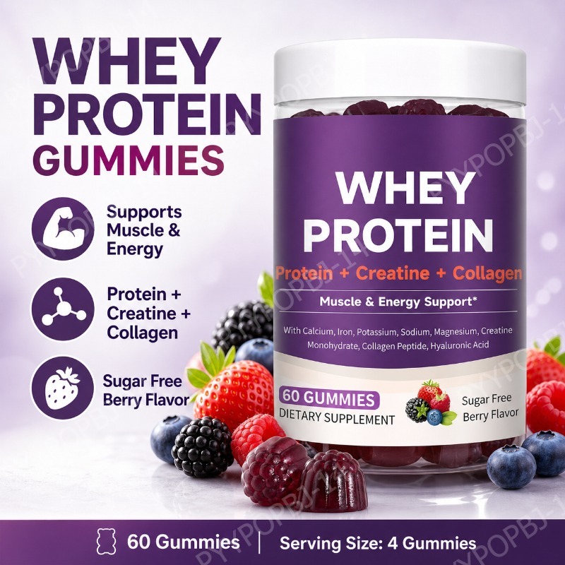Fitness Nutrition Protein - Gomitas de Proteína con Creatina y