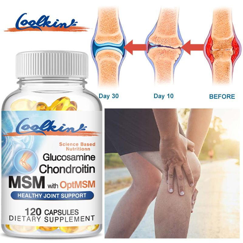 Glucosamine Chondroitin Joint - Glucosamina, Condroitina y MSM - Mejora