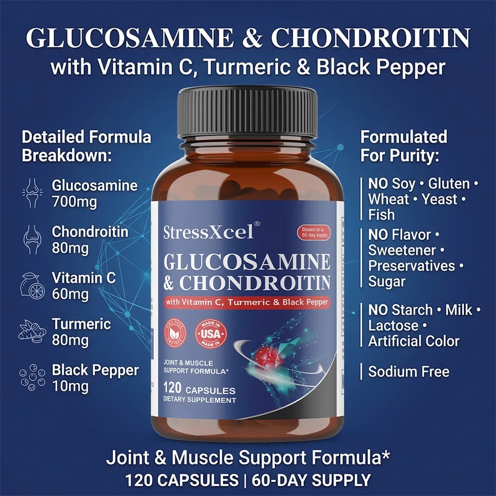 Suplemento de Glucosamina y Co - Glucosamine Chondroitin Joint reseña y precio