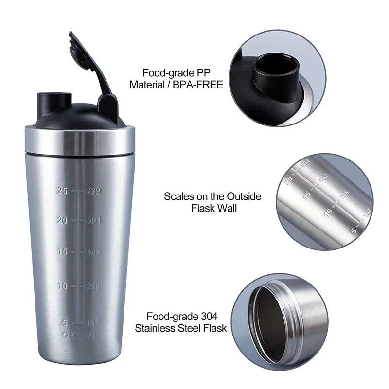 Vaso Mezclador de Proteínas de - Fitness Nutrition Protein reseña y precio