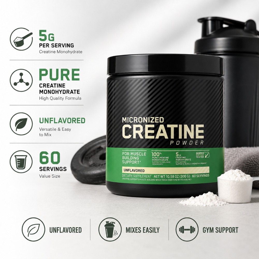 Creatina Monohidrato en Polvo  - Nutrition And Fitness reseña y precio