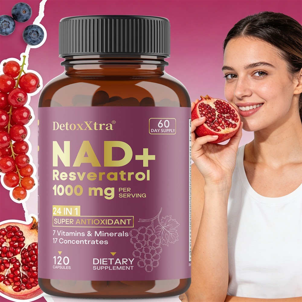 Suplementos de NAD+ y Resverat - Resveratrol Capsule Anti Aging reseña y precio