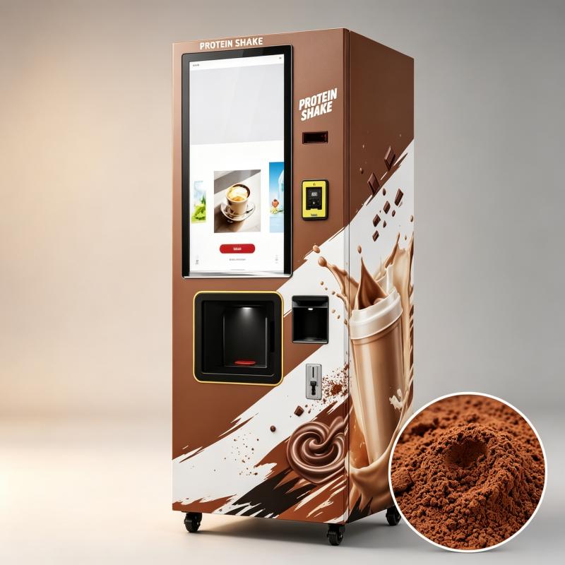 Máquina expendedora automática - Fitness Nutrition Protein reseña y precio