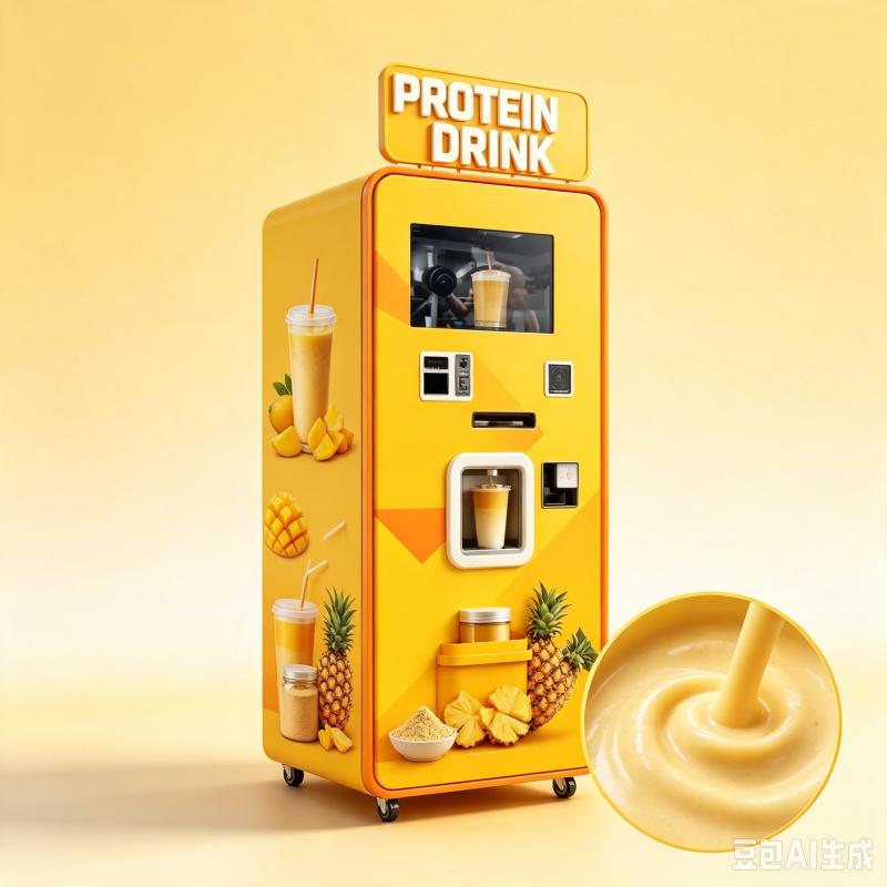 Máquina Expendedora de Batidos - Fitness Nutrition Protein reseña y precio