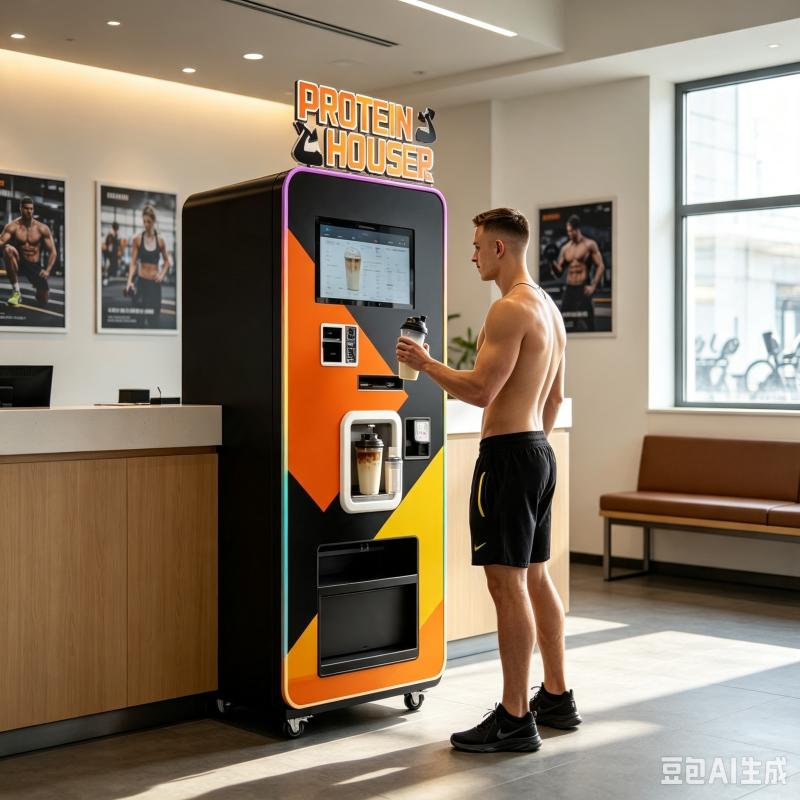 Máquina Expendedora Automática - Fitness Nutrition Protein reseña y precio