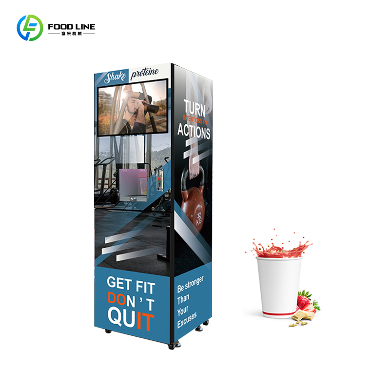 Máquina Expendedora de Bebidas - Fitness Nutrition Protein reseña y precio