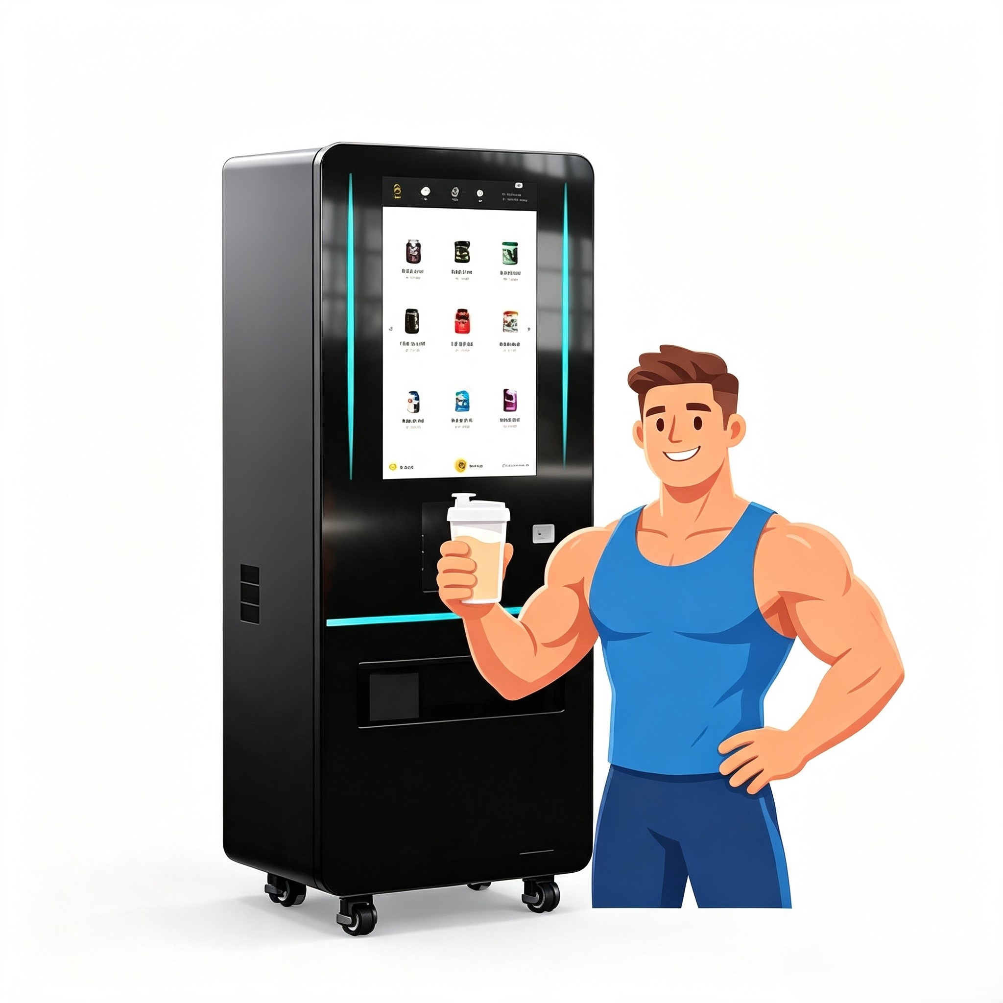Máquina Expendedora Inteligent - Fitness Nutrition Protein reseña y precio